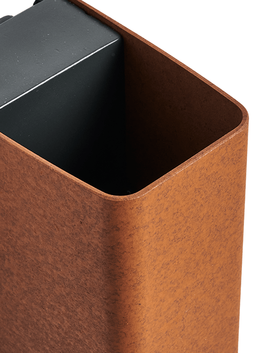 Ace Down - wandlamp - Corten