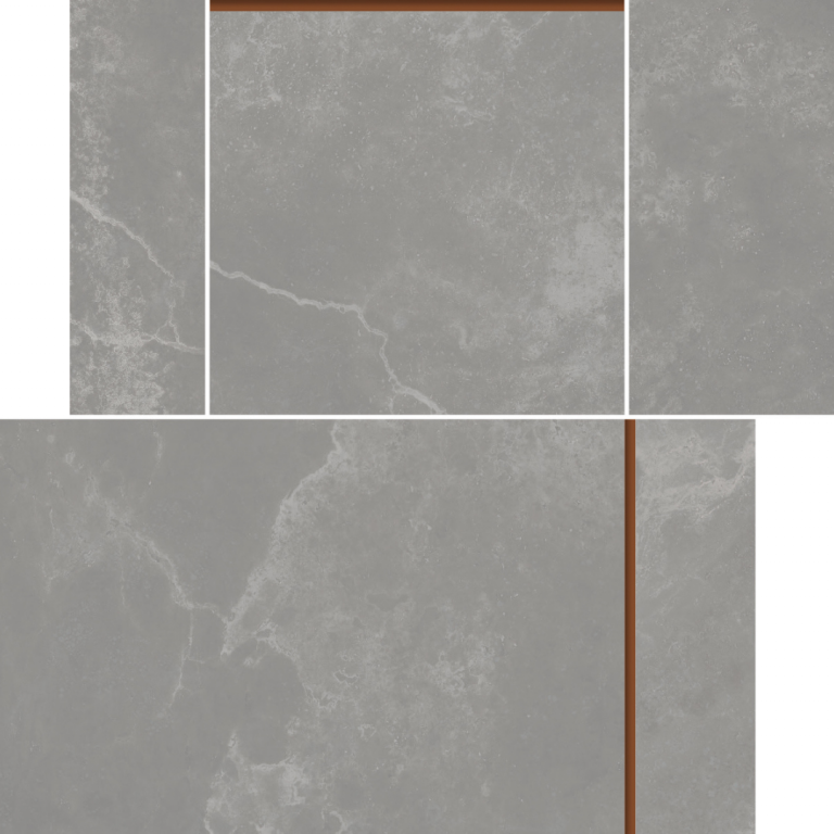 Elio 10MM Mist decor tegel soft 37.5x37.5 cm