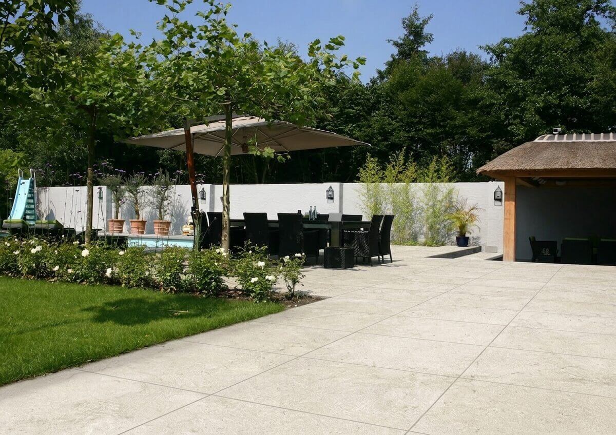 Liora 20MM Panna tegel 90x90x2 cm