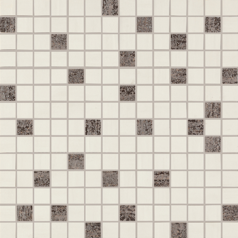 Materico 10MM Off White decor tegel 40x40 cm