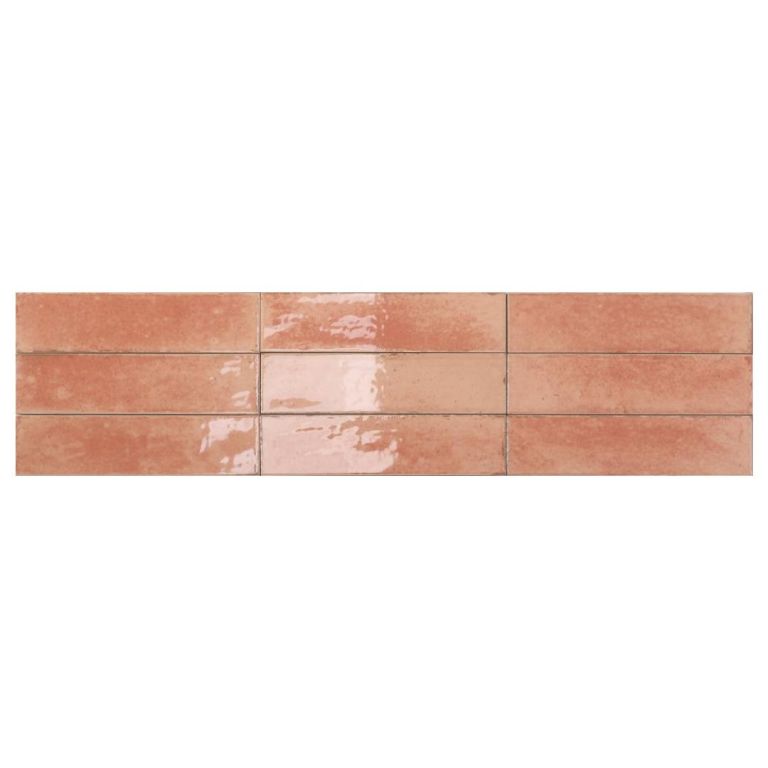 Oria 10MM Amaranto decor tegel glanzend 28x7 cm