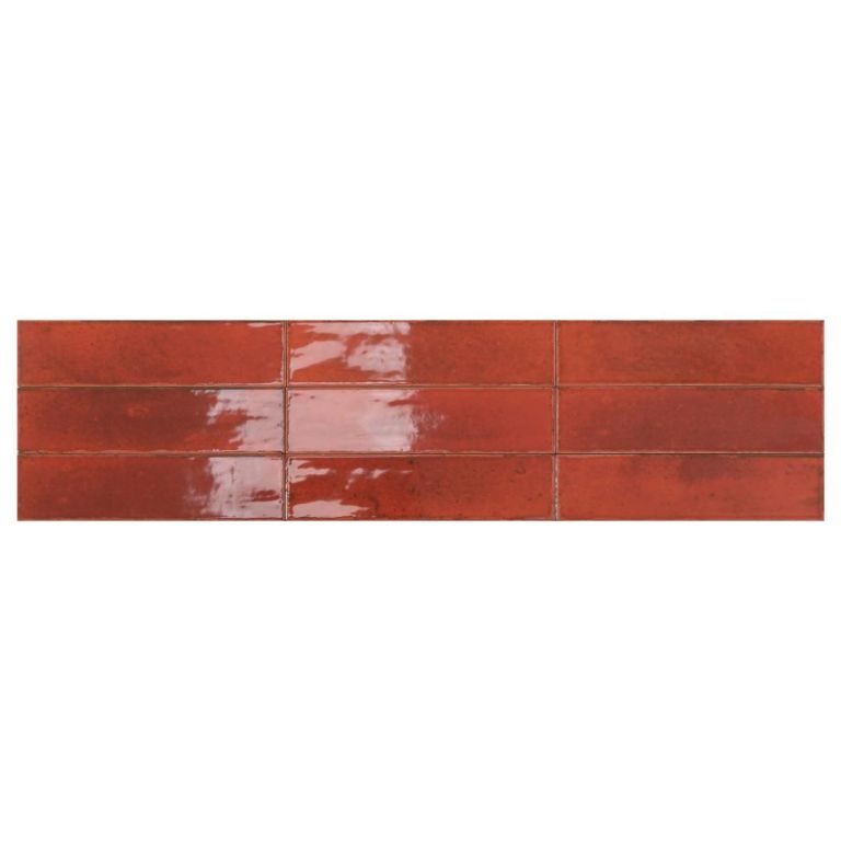 Oria 10MM Lava decor tegel glanzend 28x7 cm
