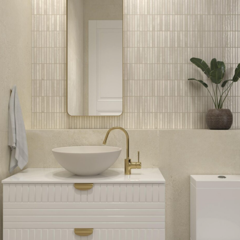 Pencile 10MM Ivory decor tegel 23.1x11.5 cm