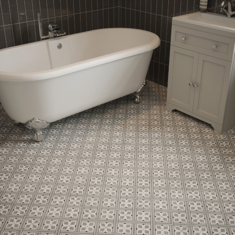 Ritmo Jones 10MM Steel decor tegel mat 30x30 cm