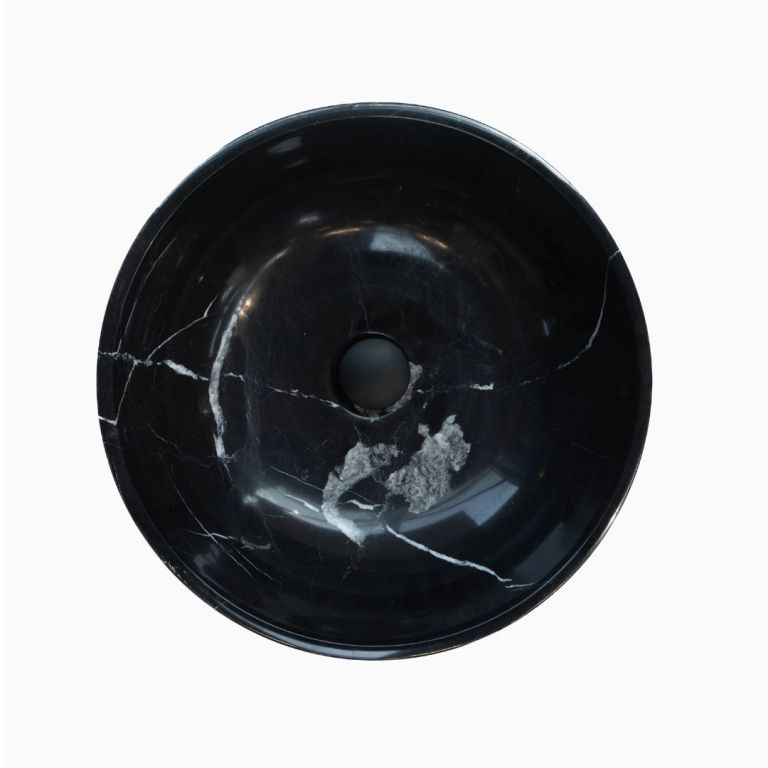 Waskom Nero black ø42 cm GRKC