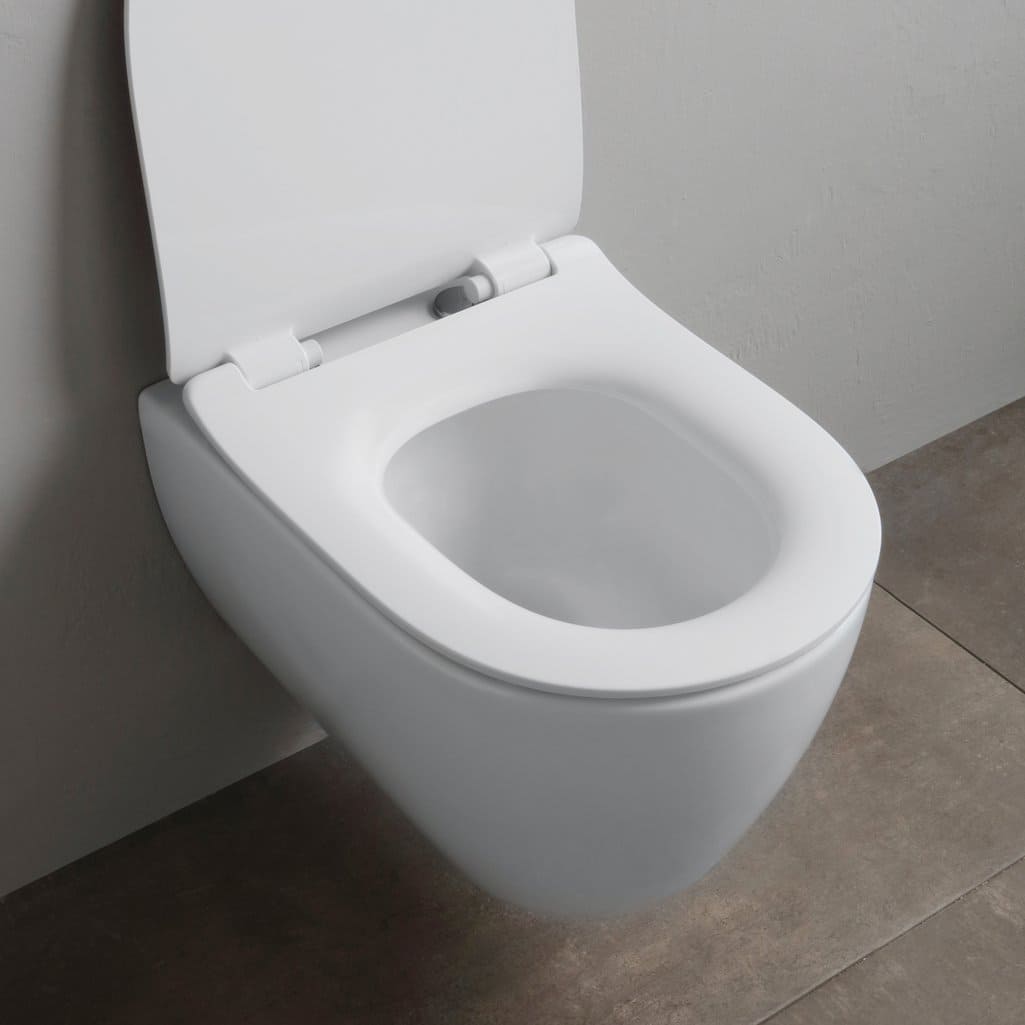Keramisch hangtoilet met bijpassende toiletbril
